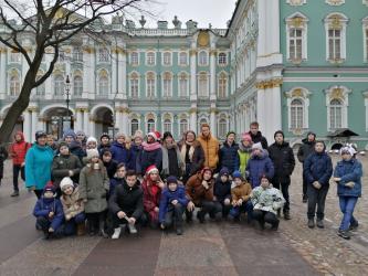 Тур для школьников  "Здравствуй Санкт-Петербург"